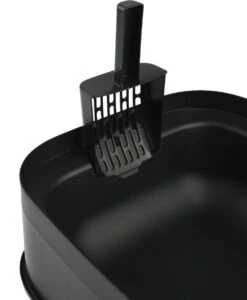 Rotho MyPet Biala Kattenbak Met Kap En Schepje / Gemaakt Van Gerecycled Plastic - Cappucino -Katten Benodigdheden Winkel 987x1200 1