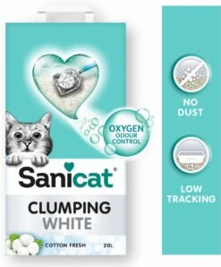 Sanicat Kattenbakvulling Clumping White Cotton Fresh 20 Liter 11 Sanicat Kattenbakvulling Clumping White Cotton Fresh 20 Liter -Katten Benodigdheden Winkel 996x1200 6