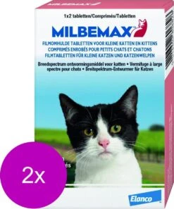 Elanco Milbemax Kitten & Kat - Anti Wormenmiddel - 2 X 2 Tab 0.5 Tot 2 Kg 9 Elanco Milbemax Kitten & Kat - Anti Wormenmiddel - 2 X 2 Tab 0.5 Tot 2 Kg -Katten Benodigdheden Winkel 998x1200 4